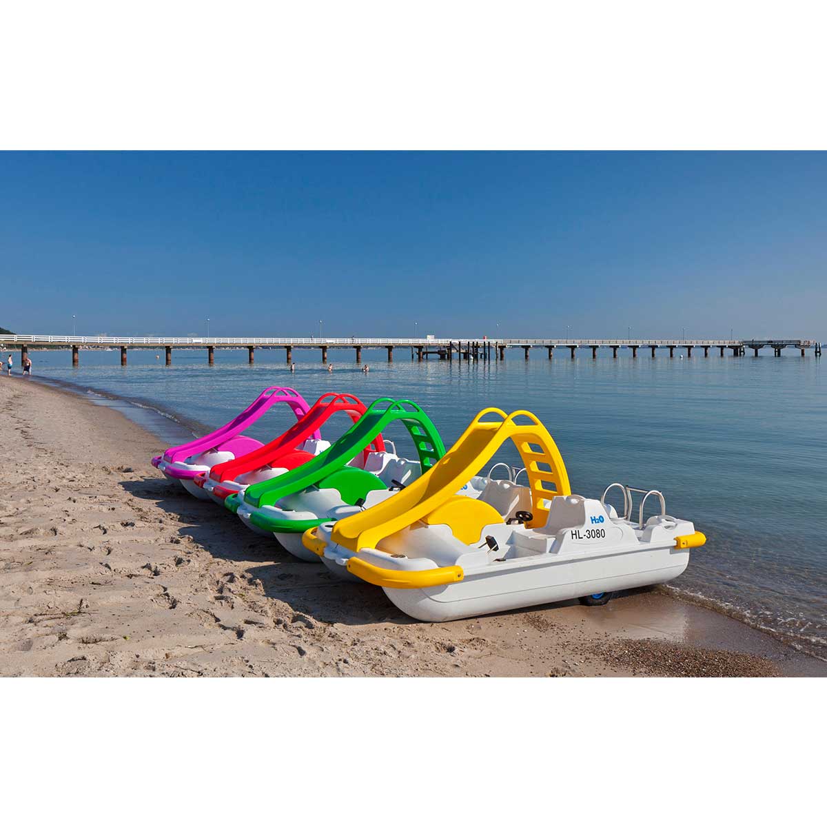 Pedalboat H2O-5 Plus - Pedal Boats H2O